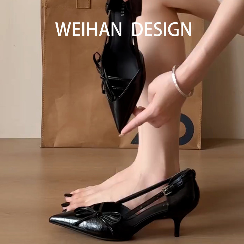 羊皮版!法式复古蝴蝶结
