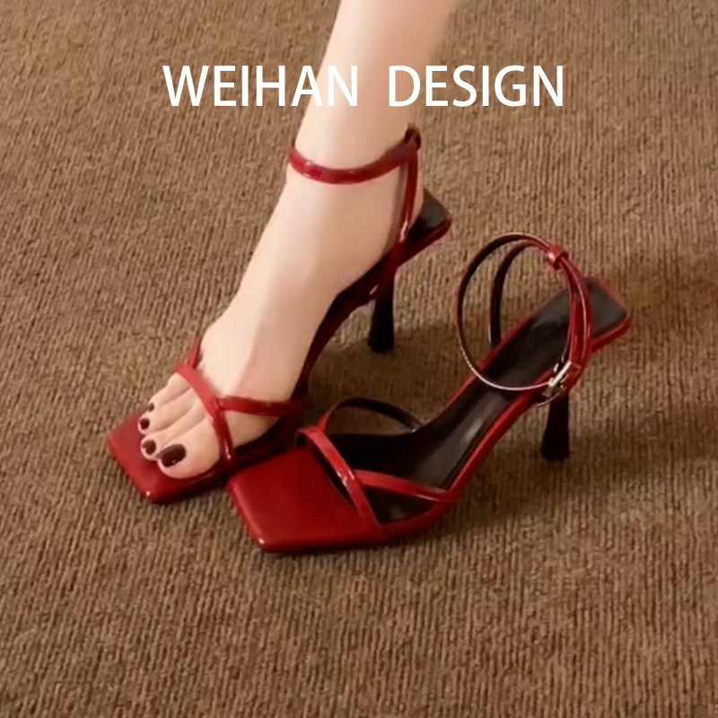 羊皮版！法式复古红色露