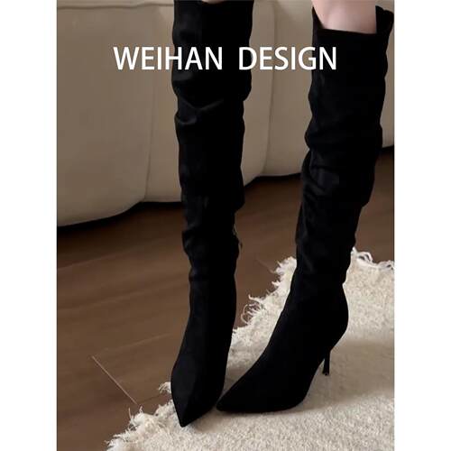 羊皮版！欧美风黑色侧拉