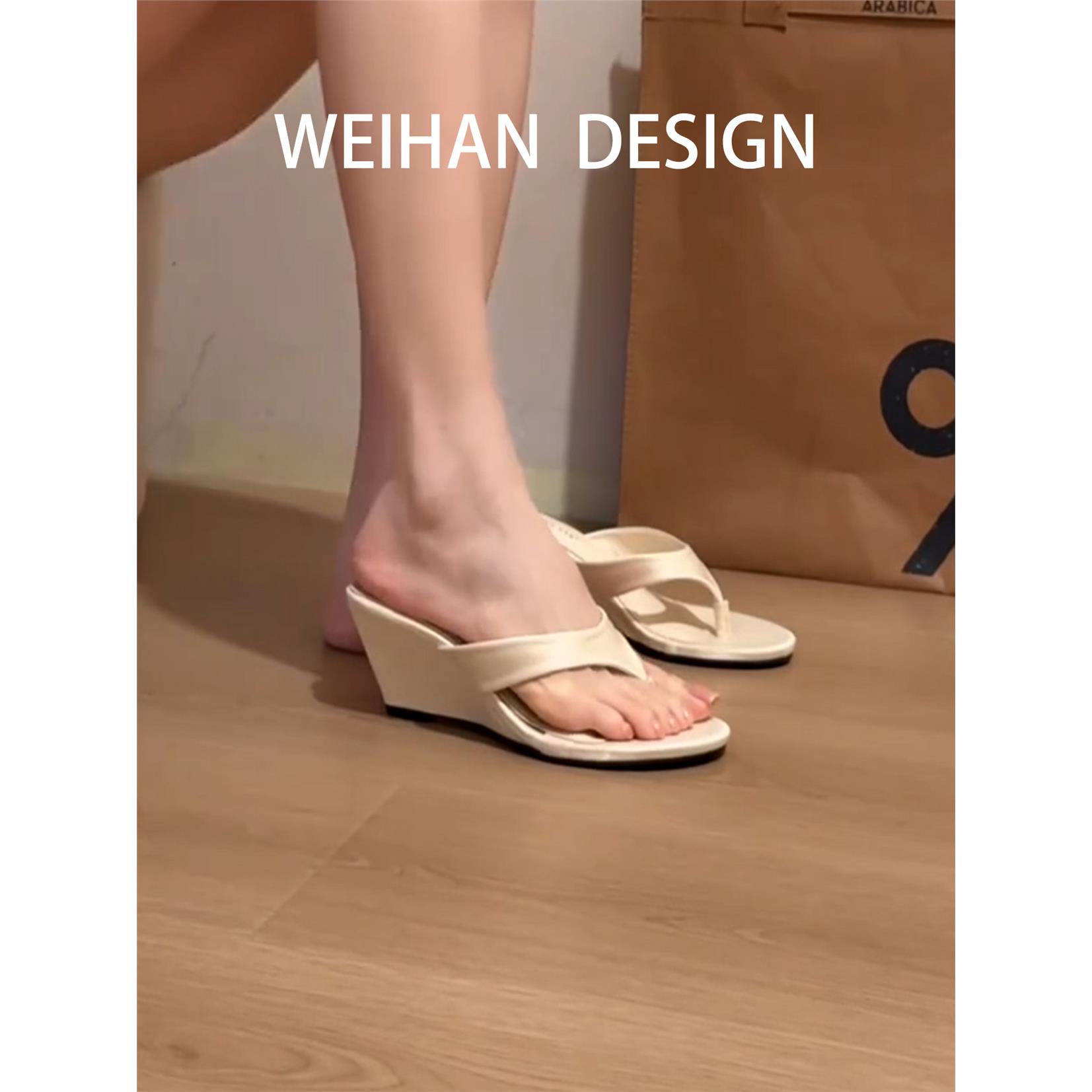 羊皮版!法式温柔风夹趾