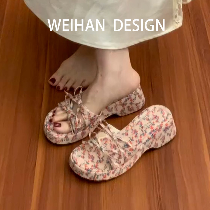 羊皮版！甜美碎花蝴蝶结