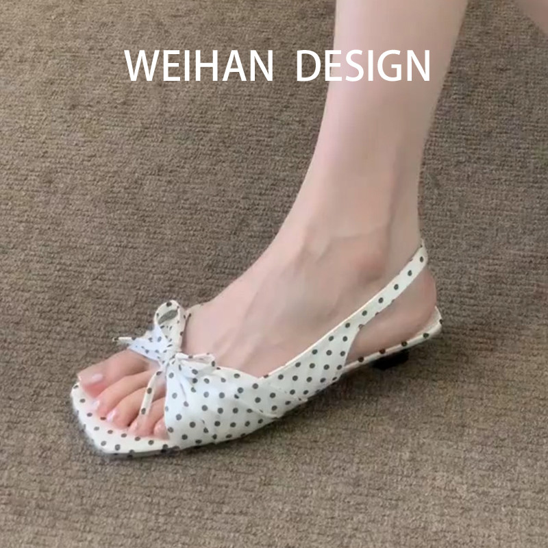 羊皮版！韩系波点蝴蝶结