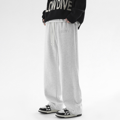 KWER黑色休闲裤男款秋季