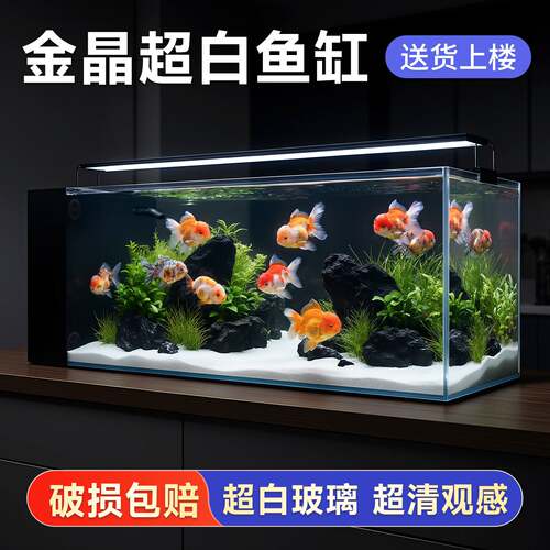 超白鱼缸背滤一体式循环方缸海缸