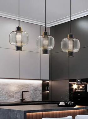 丹麦简约玻璃艺大术吊灯意厅利软装57861创设计师意客书房卧室餐