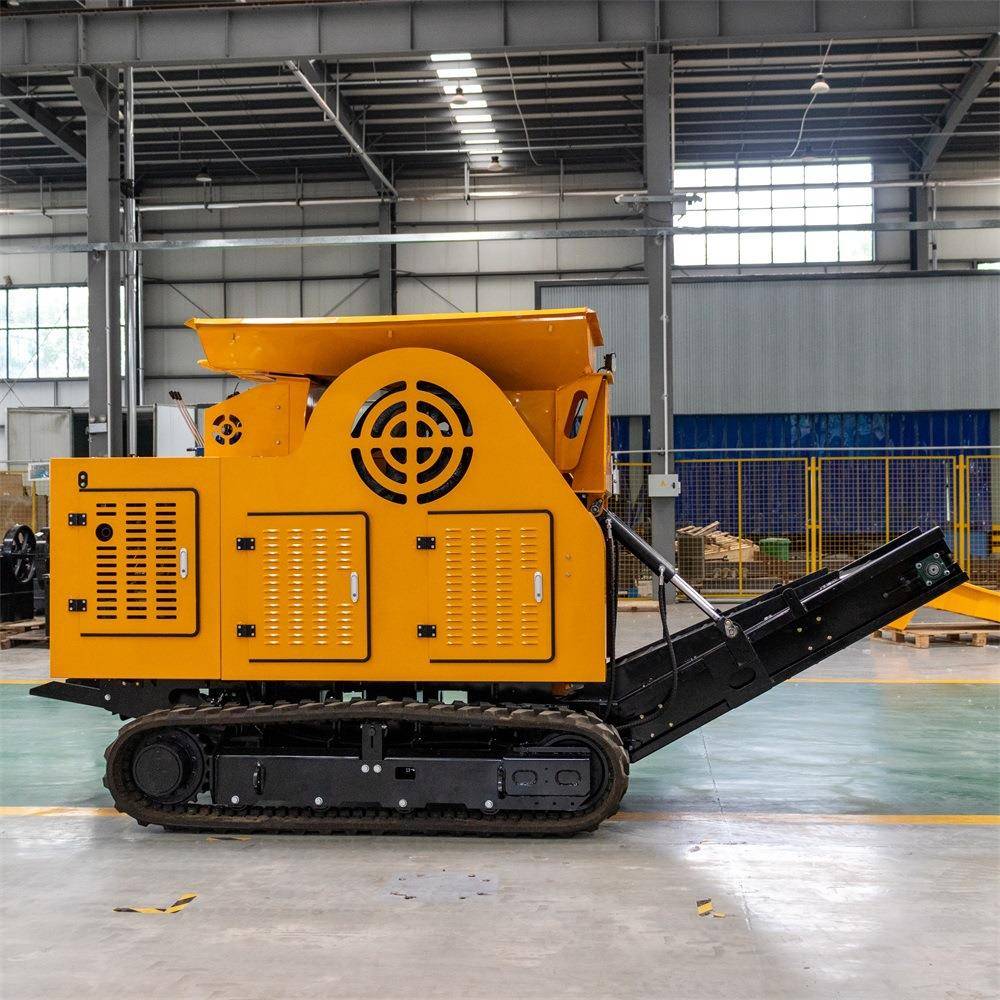 HT510履带式鄂破机矿建筑用碎石PXA机可移山动破碎机工型厂现货出