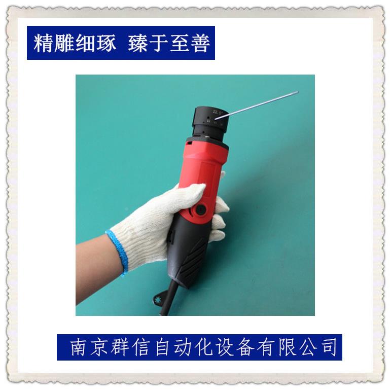 南京群信焊钨弧极磨削氩4机钨极研磨磨磨尖工具钨针打设备