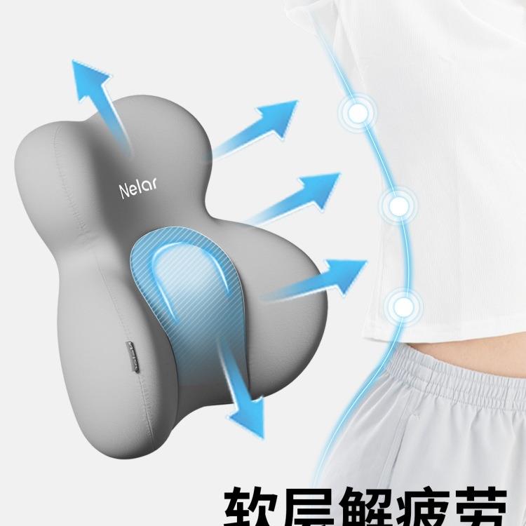 靠腰靠护腰久腰坐腰部支撑座垫办F99J78JS椅公室靠背垫撑腰枕腰托