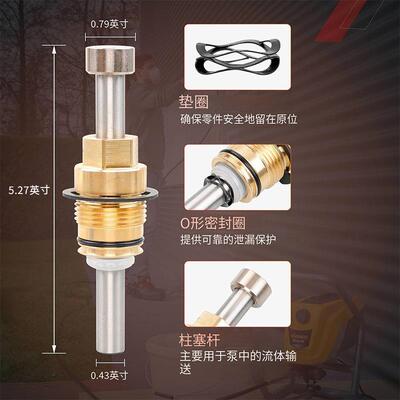 热销无气喷涂机XR5XRAMK7/X/R9/SR7泵活塞泵体配件货芯号423090