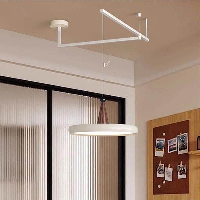 甜筒餐吊灯奶油厅饭风99设计感浪全光谱厅灯简约温馨漫中古风飞碟,家装灯饰光源,智能吊灯,淘宝优惠券,粉丝福利购,淘宝优惠卷