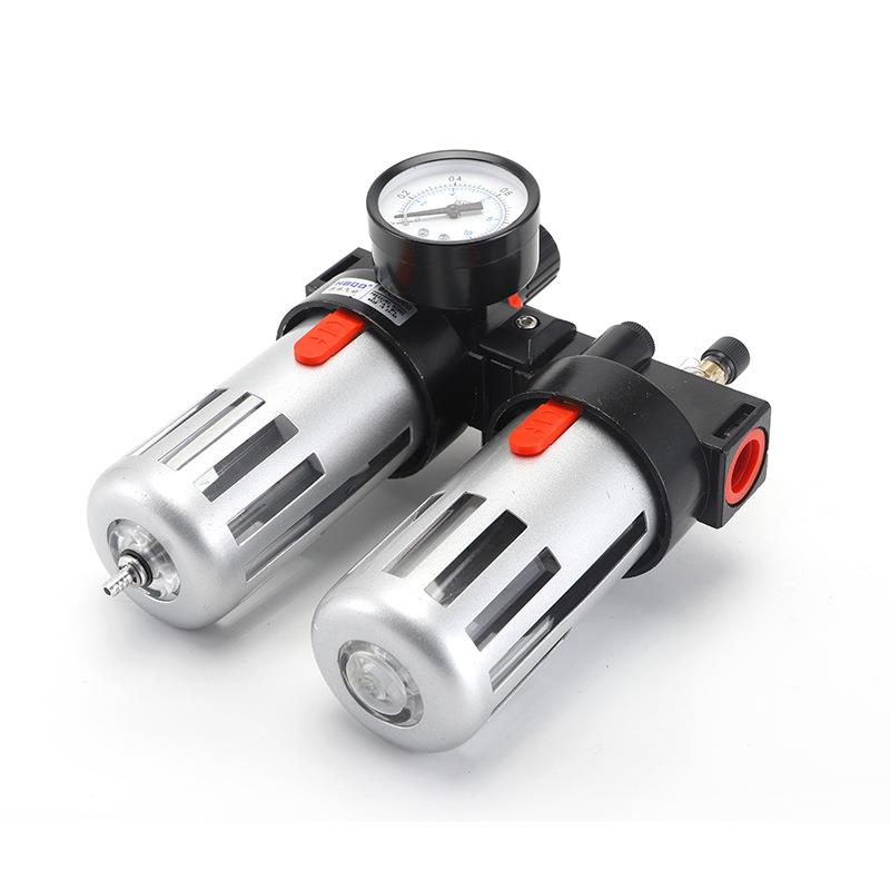 气源二联件BFC2000A油水分离器带自动排水BFR2000+BL2000