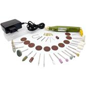 迷你电磨4PC调速雕刻机钻0孔打磨抛光除微胶254工具WL800机型钻