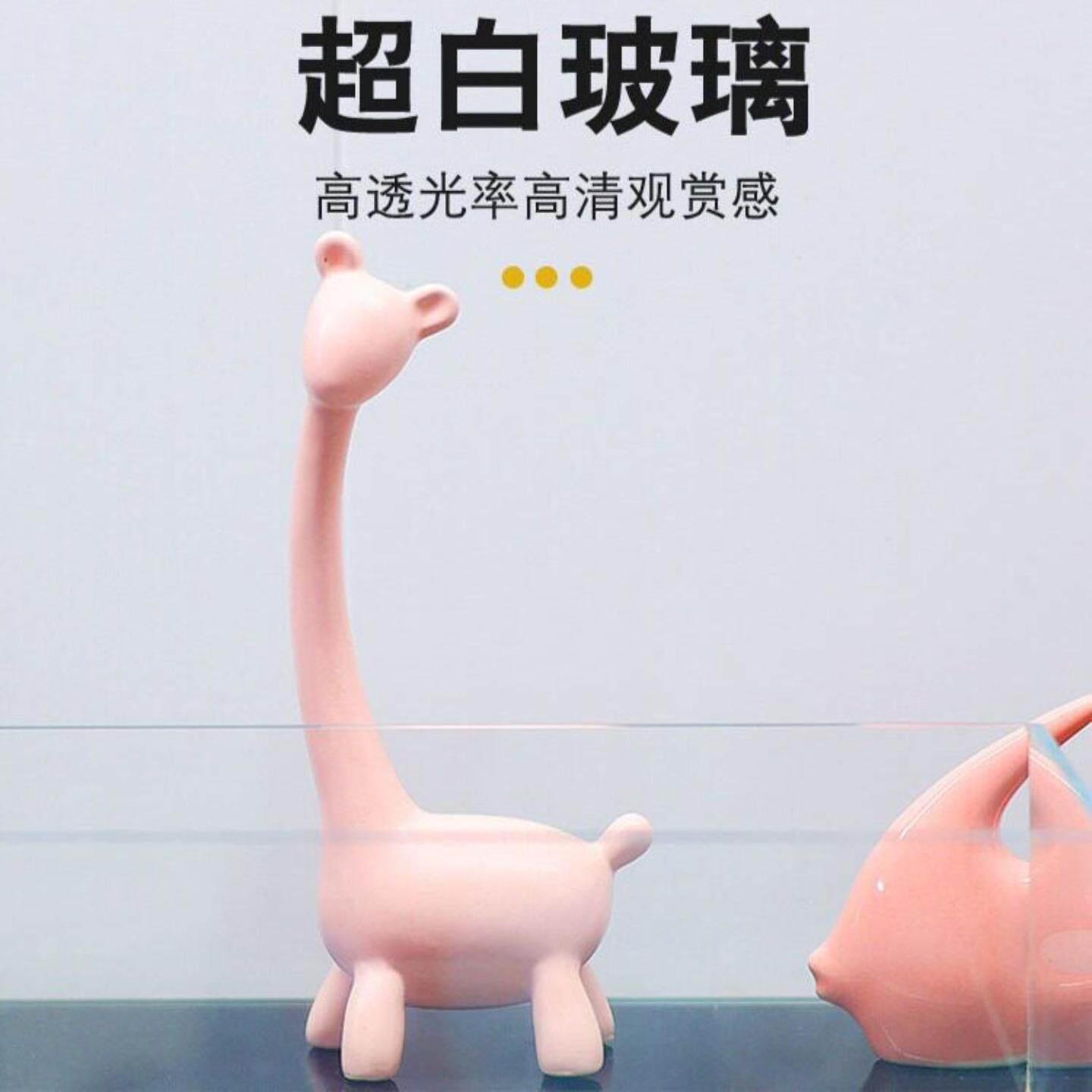 鱼缸窄长条型金晶超白玻璃家用阳台隔断客厅电视柜长条溪流高透光