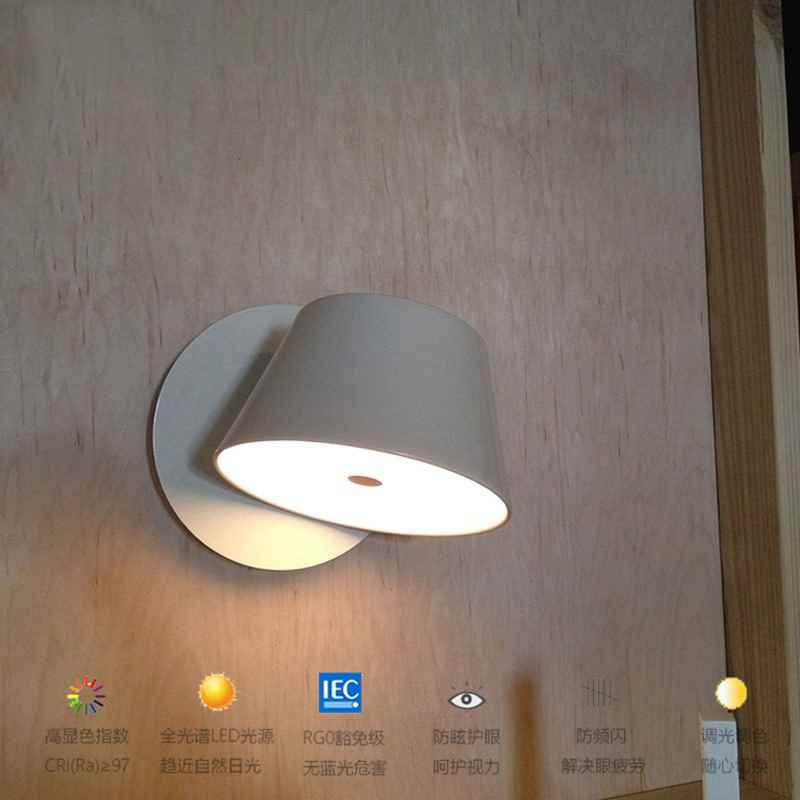 【折扣】西班牙风格设计壁灯高端简约现代2024卧室床头可旋转壁灯