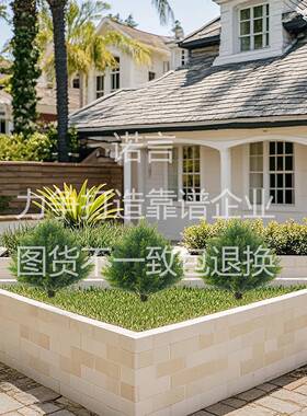 松春季热卖仿真树地插盆栽户外景室人NY-12造盆内绿色小树源头工