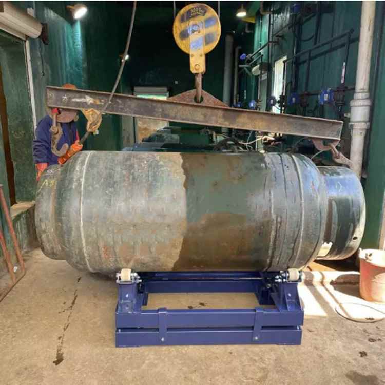 【折扣】化工厂钢瓶称重磅秤 配上下限控制仪表盒 1-3吨液氯钢瓶