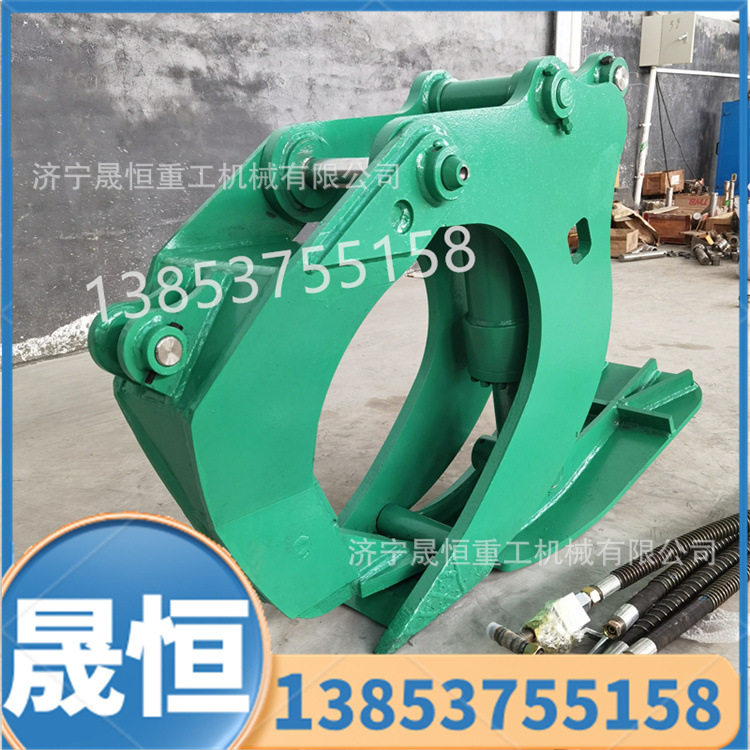 挖机树根挖拔器 挖机改装树墩取根夹子 直拔机挖拔机树墩子剪切