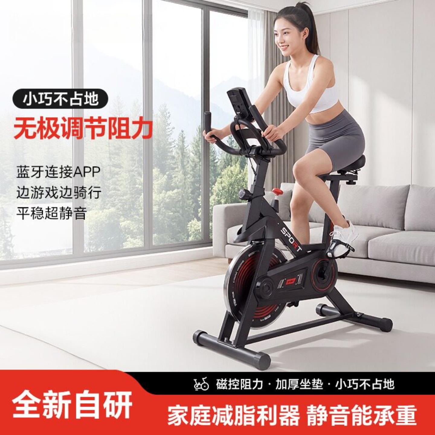 智能动感单车家用健身房室内训练
