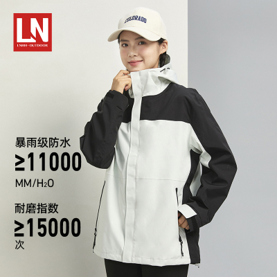 LNHH冲锋衣加绒加厚秋冬季中青年