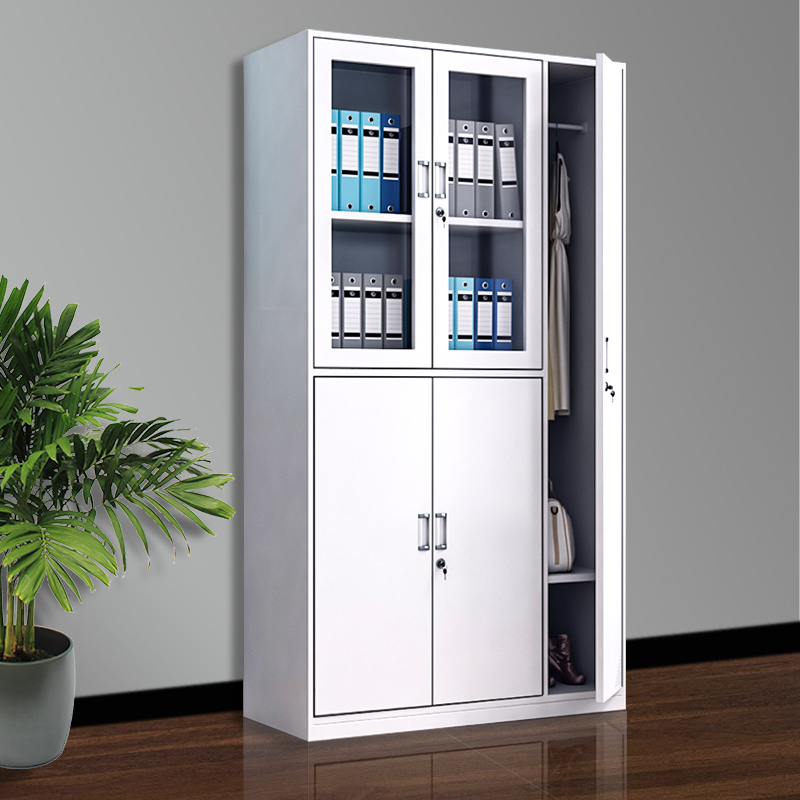 速发更衣柜宿舍门5门公楼铁皮衣柜员工办五澡堂浴室健身房更衣室