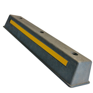 75CM一字橡胶塑料橡塑挡车器停车倒车反光阻车止退器