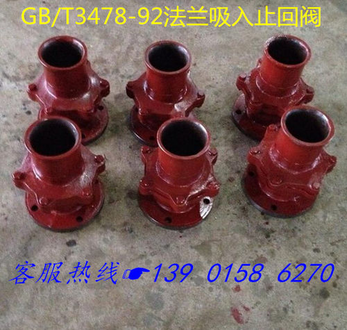 GB/T3478-92船用铸铁吸入法兰止回阀R/RS DN40 50 65 80 100 125