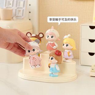 RMAX手办展示柜家用透明防尘手办盲盒展示架收纳泡泡玛特展示盒子