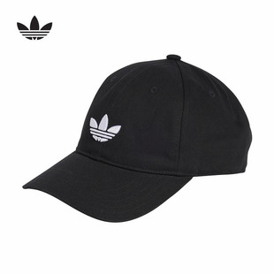 adidas阿迪达斯三叶草棒球帽男女复古鸭舌帽运动户外遮阳帽JC6023