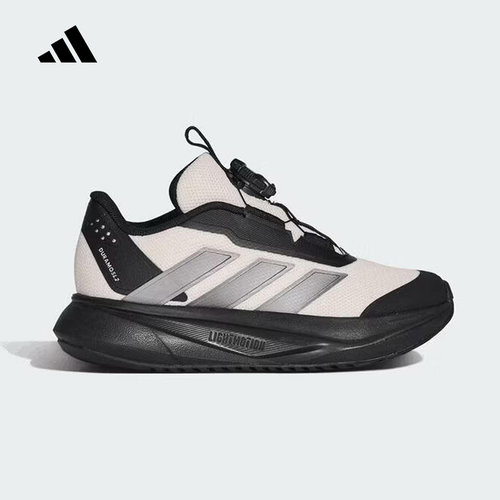 adidas阿迪达斯男小童按钮运动鞋2026春DURAMO SL2跑步鞋 KI4121