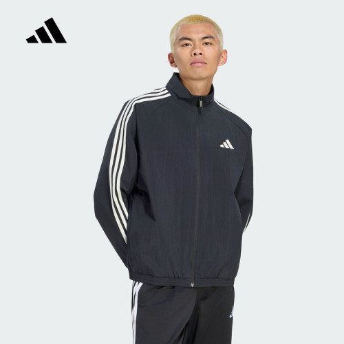 adidas阿迪达斯外套男秋CLUB LIGHT WEIGHT拒水休闲夹克 KX0491
