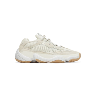 阿迪达斯三叶草男女Yeezy500米白色复古椰子跑步老爹鞋ID1600