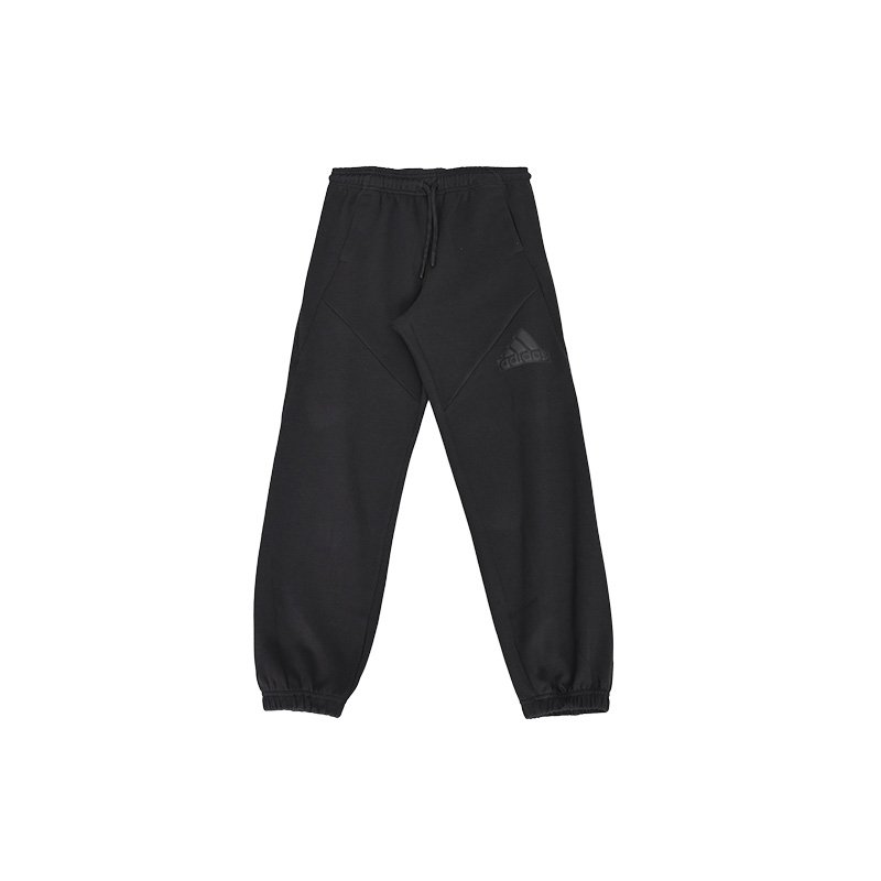 Adidas阿迪达斯童装春季新款男大童运动休闲针织长裤HR6286