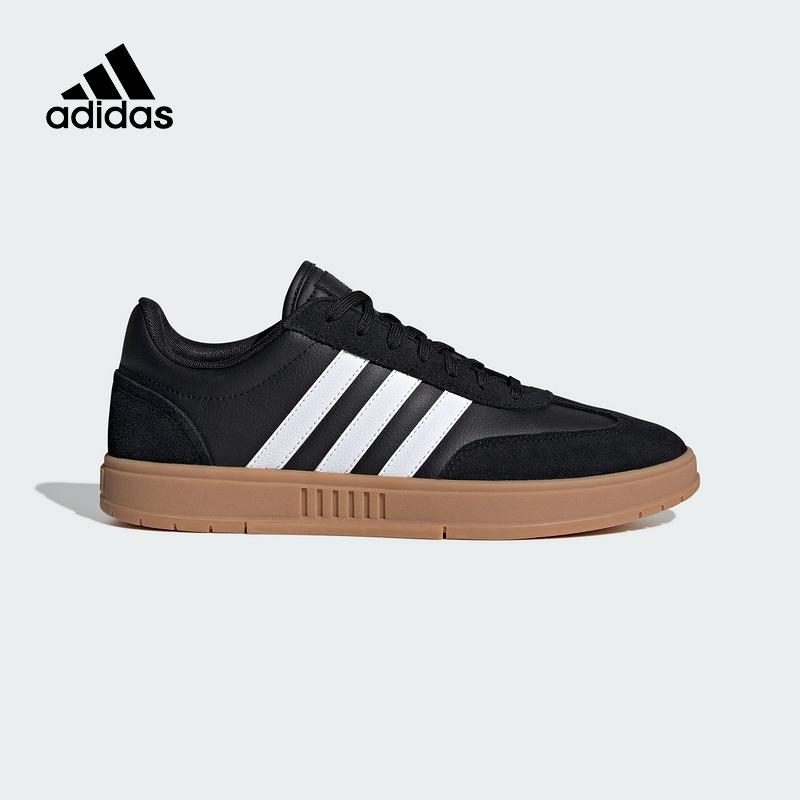 Adidas阿迪达斯三叶草男女软底GRADAS德训鞋T字头板鞋