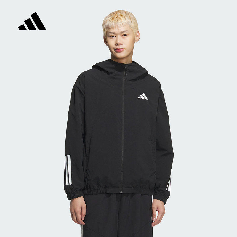 阿迪达斯 （adidas）|（新款）2025春男梭织夹克 KC3926