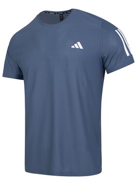阿迪达斯速干半袖男网透气训练健身跑步圆领运动短袖T恤IN1515