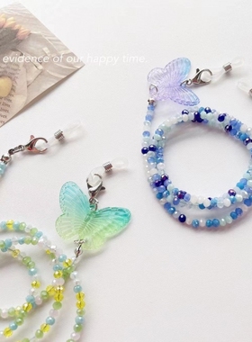 2023百搭蓝牙耳机套链项链网红同