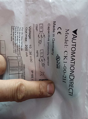 【汇生 】光电开关AutomationDirect  Ck1-00-2【议价】