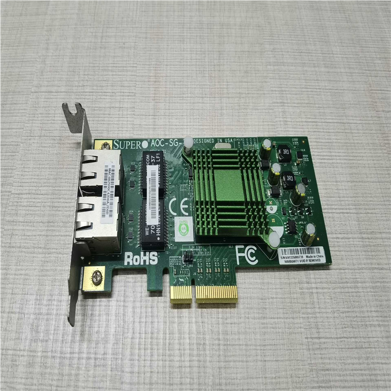 超微 Super AOC-SG-I2双口千兆以太网卡IM 标议价