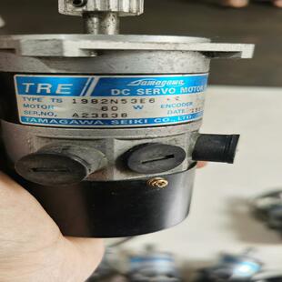 耶耶电子 多摩川TS1982N53E6直流伺服电机9个 正常设备拆机