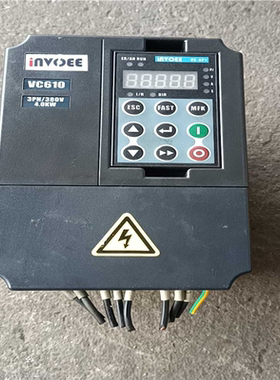 英沃invoee变频器一台，VC610-4T0040G，3P(崽崽配件）