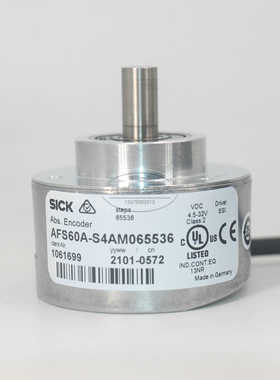 德国西克SICK编码器AFS60A-S4AM065536单圈SSI绝值对（卡套电子）