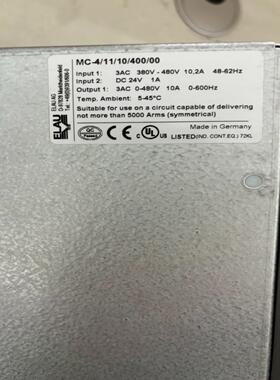 MC-4/11/10/400 ELAU伺服驱动器(崽崽配件）