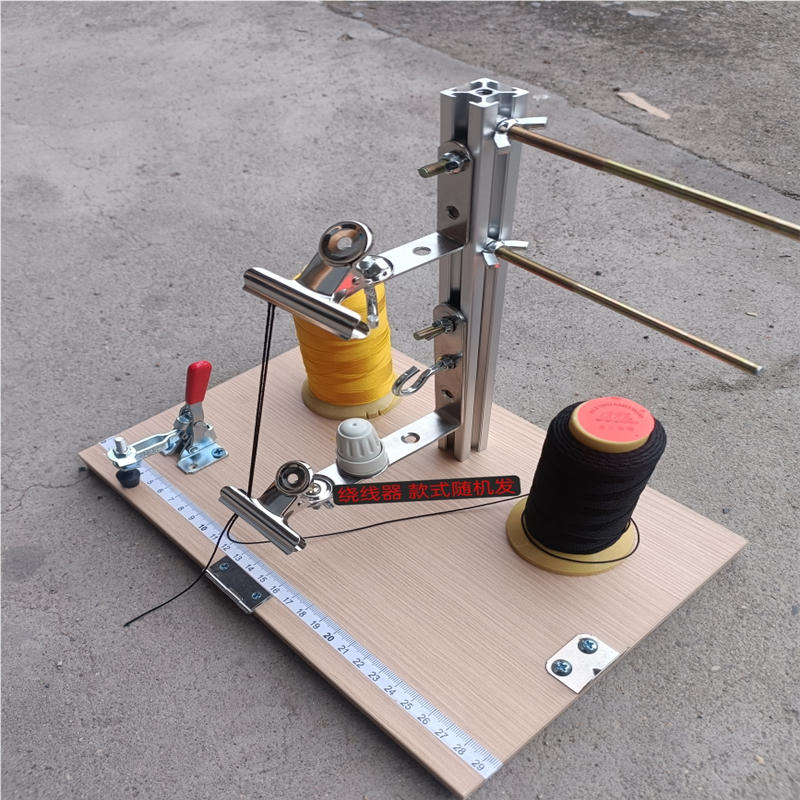 生态板手工流苏编绳架工作台手绳链项链编织结工具多功能辅助器