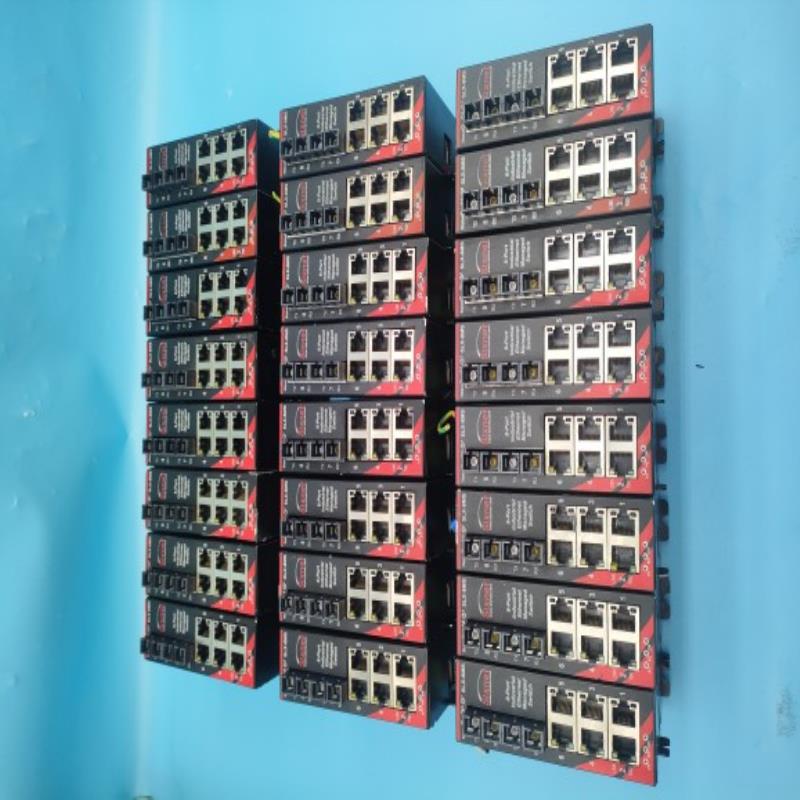 sixnet西斯耐特 SLX-8MS-5SC Rev300 203以太网交换机一手拆机