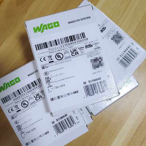 wago万可模块750-555全新原装~议价