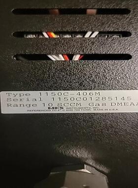 MKS TYPE 1150C-406M VAPOR SOUR（憨憨电子）
