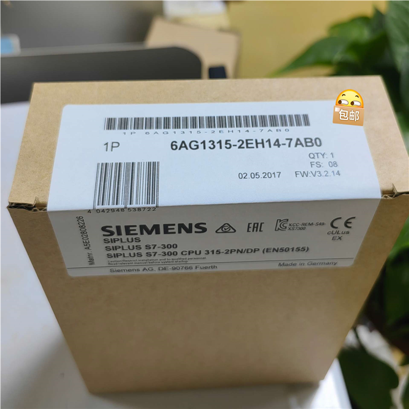 6AG1315-2EH14-7AB0   6AG1 315-（基数电子）