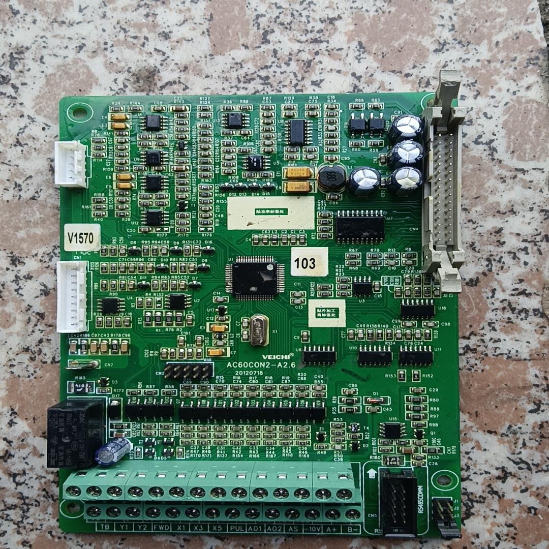 #电路板AC60CON2-A26伟创AC60主控板拆机【议价】