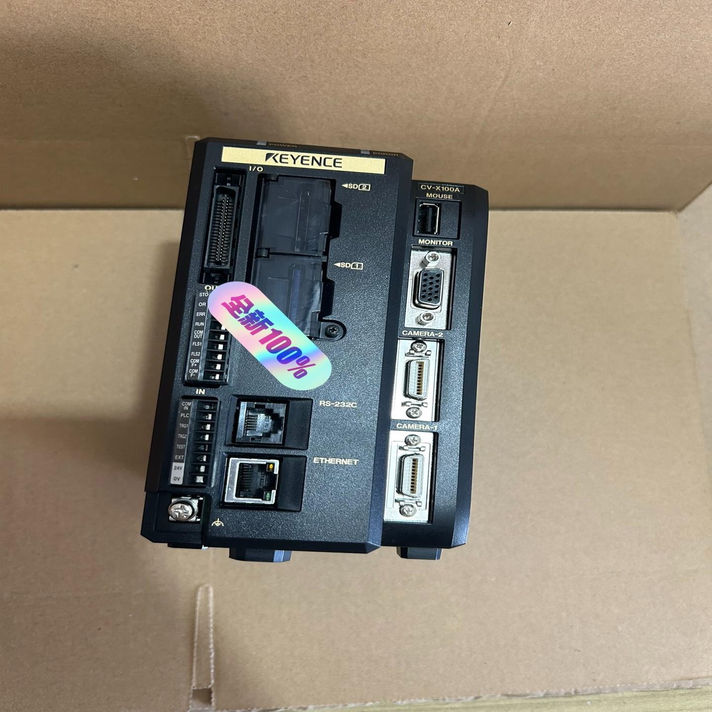 议~KEYENCE基恩士CV-X100A视觉控制器,成色嘎嘎新,