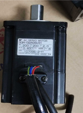 【汇生】安川电机SGM-02AGSU31，200W。功能正常，成色可【议价】